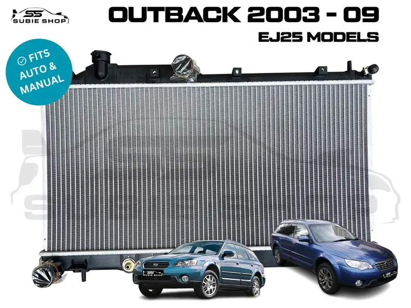 Brand New Radiator For Subaru Outback Manual & Auto Ej25 Ej253 2003 - 09 1