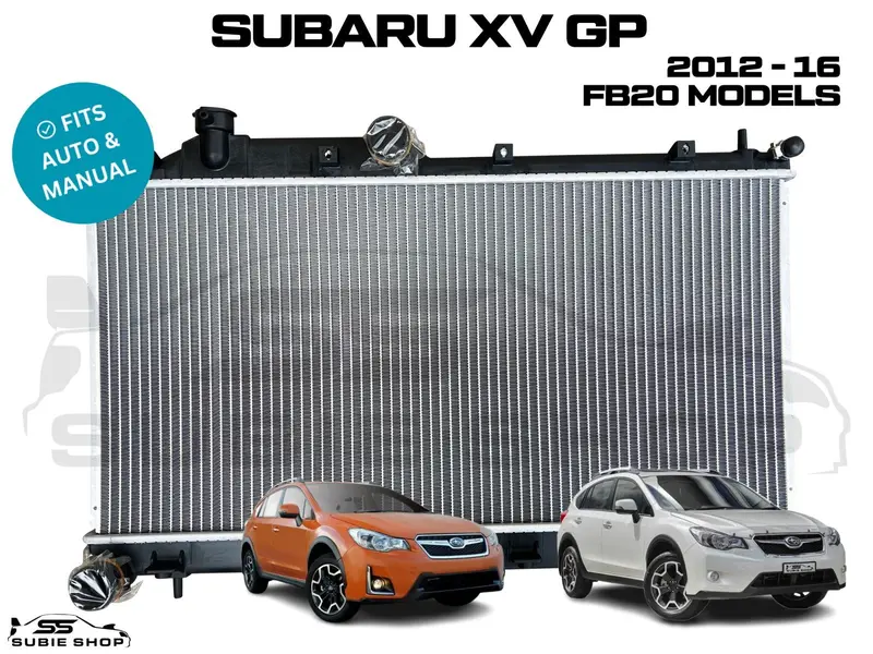 Brand New Radiator For Subaru Xv Gp Manual & Auto Fb20 2012 - 2016 Cooling Rad 1