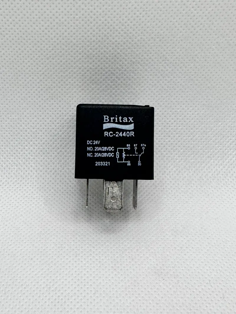 Britax Rc-2440R 24V Change Over Relay, 5 Pin - Resistor Protected 1