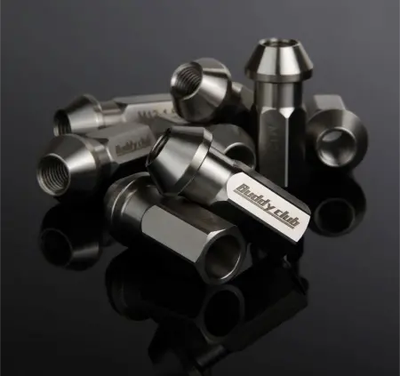 Buddy Club Lug Nut 12Mm X1.50Mm Silver (Inconel 625) 4 Piece 1