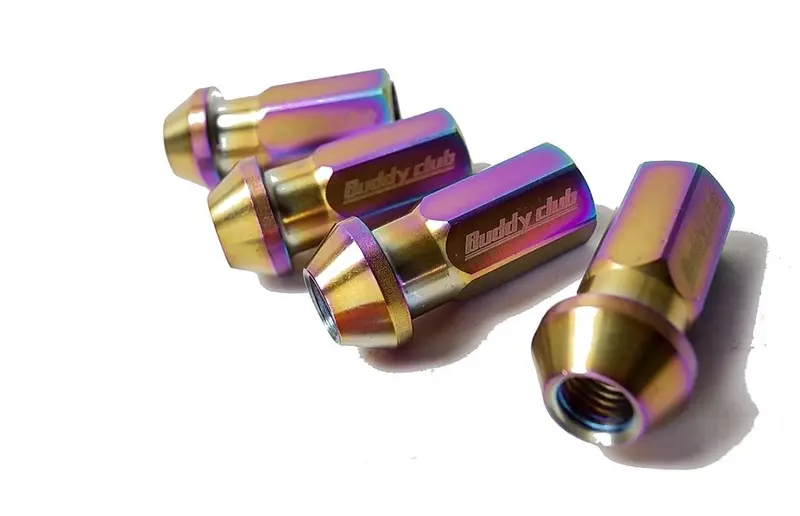 Buddy Club Lug Nut Ti-Color (Inconel 625) 4Pc 1