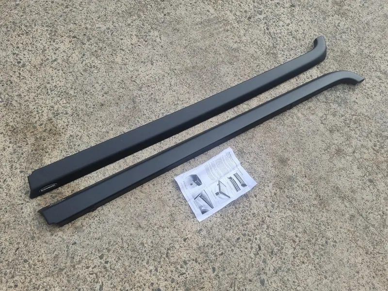 Bushwacker Rail Caps Ute Tray Side Protectors Cover For Volkswagen Amarok 11-18 1