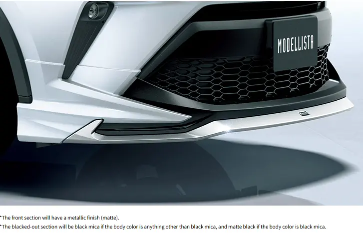 C-Hr(Zyx11,Ngx10,Ngx50) Modellista Front Spoiler (Elegant Ice Style) (2019-) 1