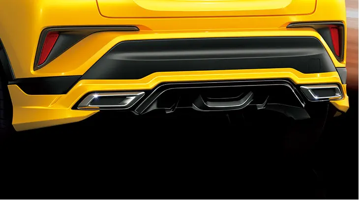 C-Hr(Zyx11,Ngx10,Ngx50) Modellista Rear Skirt (Boost Impulse Style) (2019-) 1