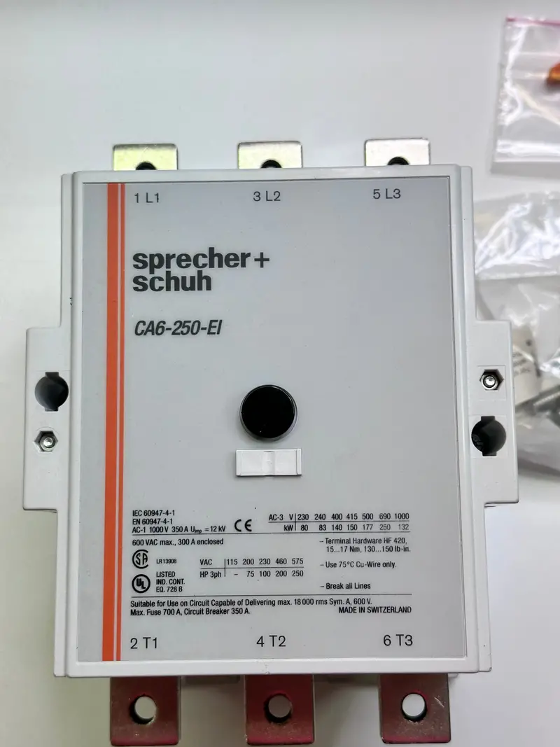Ca6-250-Ei-11 220W 3 Pole, 208-277V Coil - Ca6-250-Ei-11-277V 1