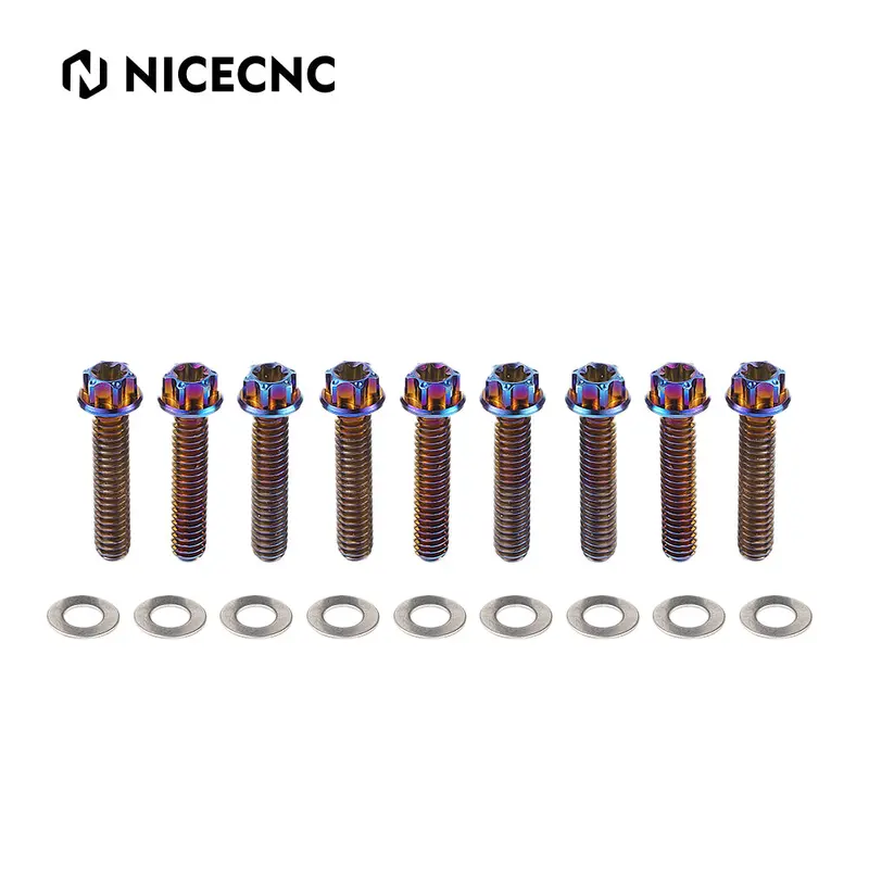 Cam Tappet Cover Screws Bolts Kit For Harley Road King Electra Street Glide Freewheeler 1