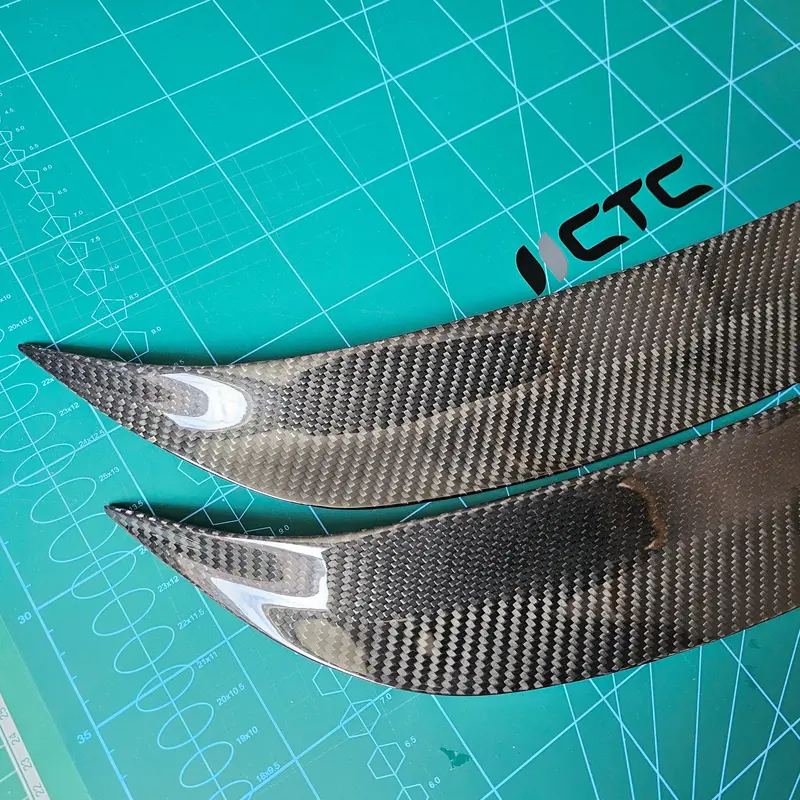 Carbon Add On Lip Spoiler Extension <Br> Suzuki Swift Sport Zc32s <Br> 2011-2016 1