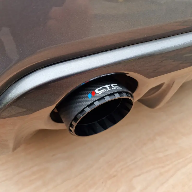 Carbon Fibre Exhaust Tips (Pair) Suzuki Swift Sport Zc31s 2005-2011 3