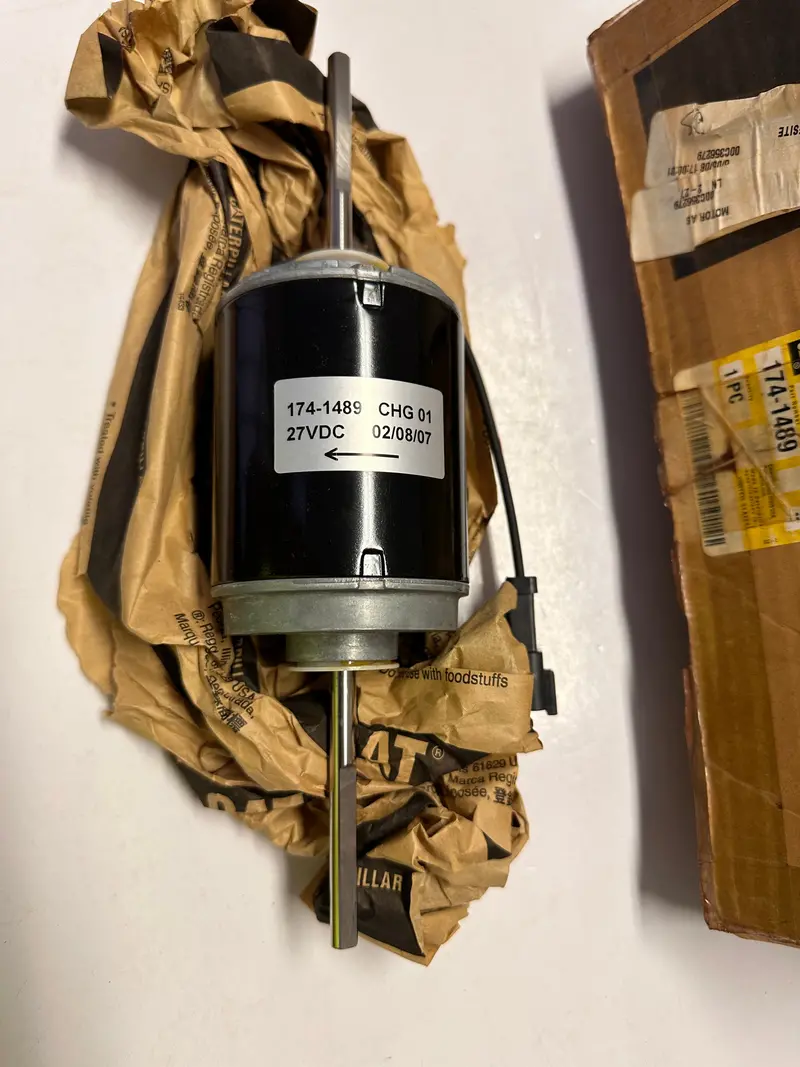 Cat 174-1489 Motor Assembly - 27Vdc 1