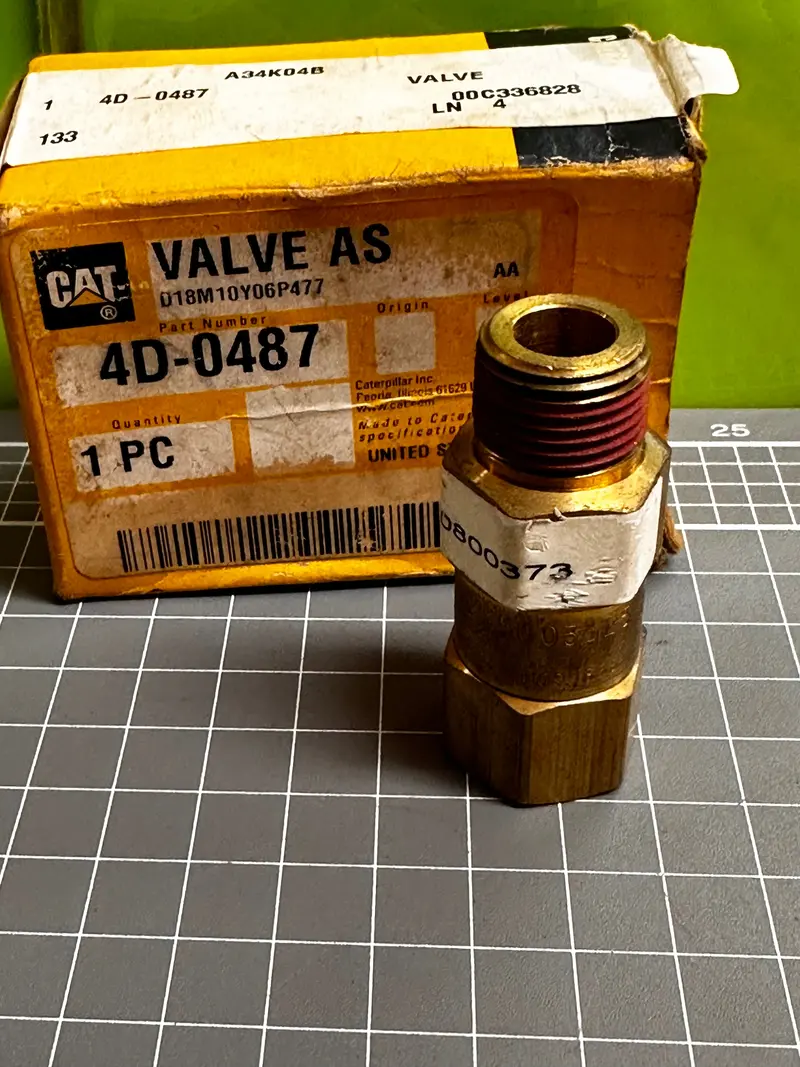 Cat 4D-0487 Valve Assy, Check 2