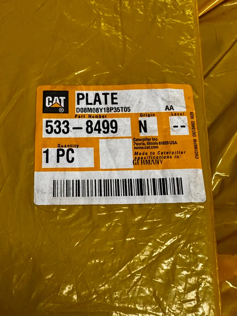 Cat 533-8499 Plate 1