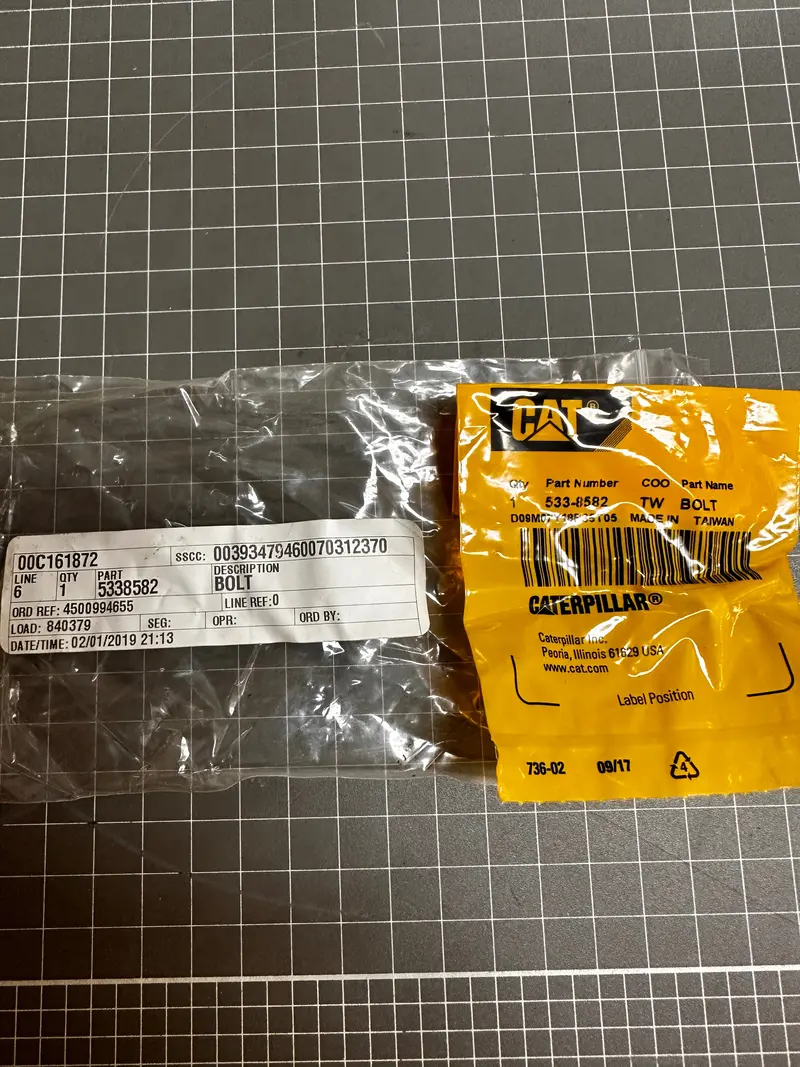 Cat 533-8582 Bolt 1