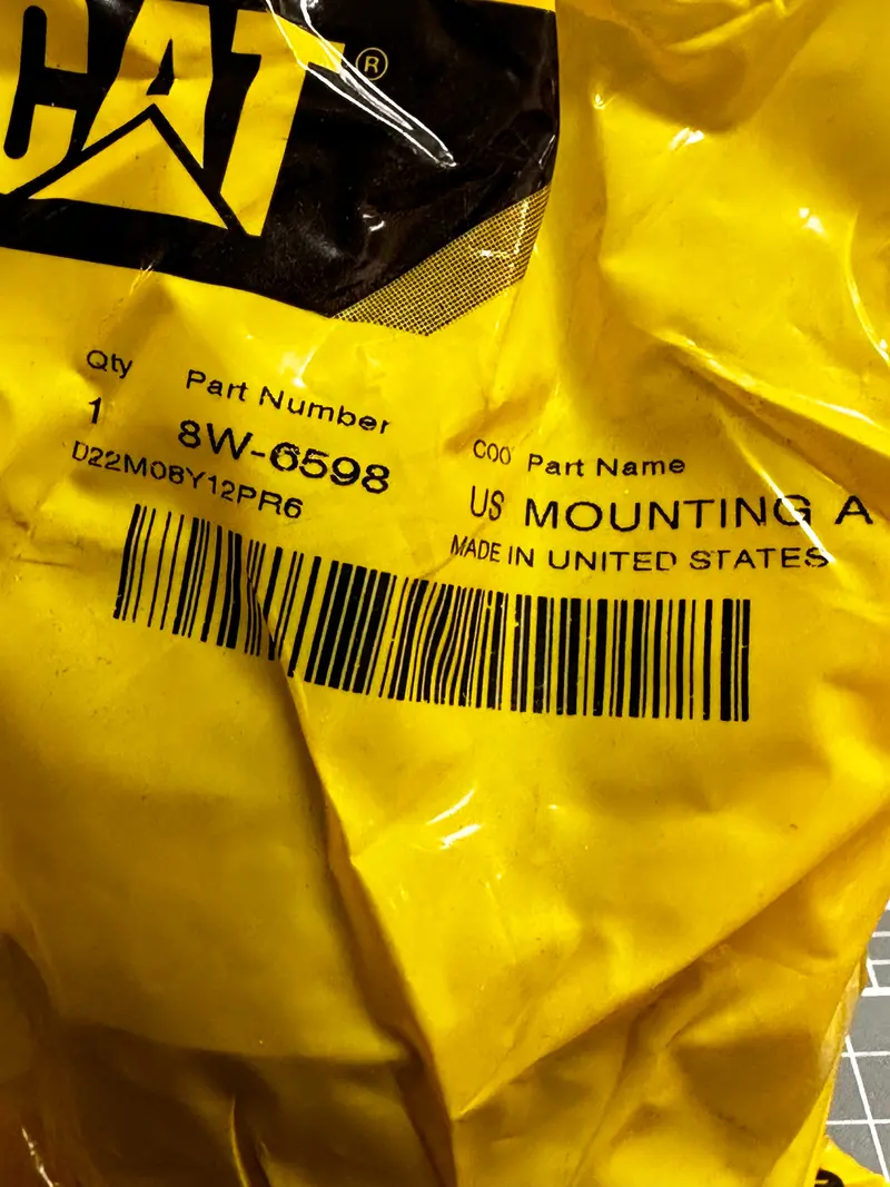 Cat 8W-6598 Mounting A 1