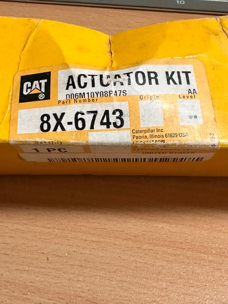 Cat 8X-6743 Actuator Kit 2