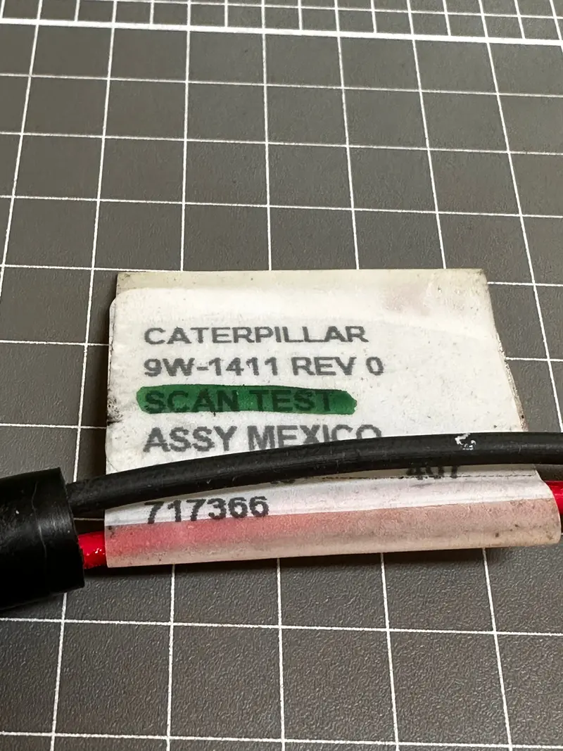 Cat 9W-1411 Wire A 2
