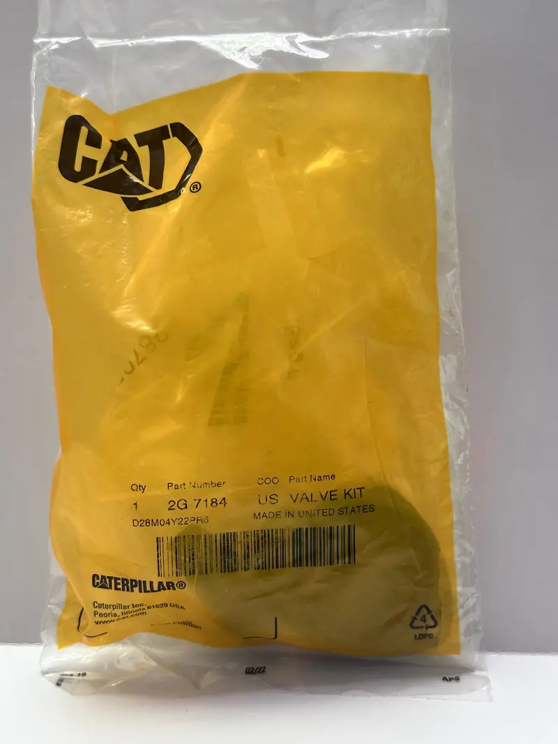 Caterpillar Cat 2G-7184 Valve Kit - Purge 1