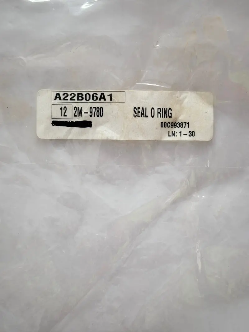 Caterpillar Cat 2M-9780 Seal O-Ring, Bag Of 12 2