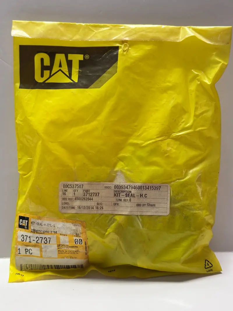 Caterpillar Cat 371-2737 Hydraulic Cylinder Seal Kit - Standard Size 1