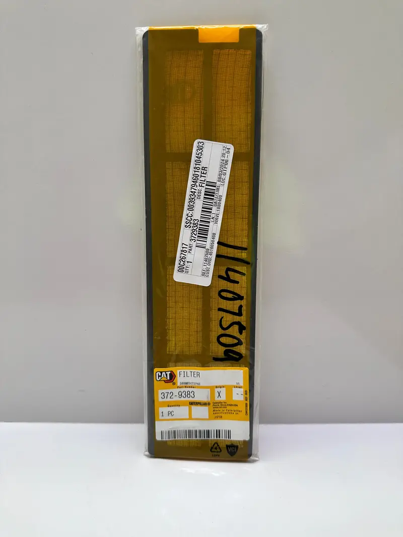 Caterpillar Cat 372-9383 Standard Efficiency Cabin Air Filter 1