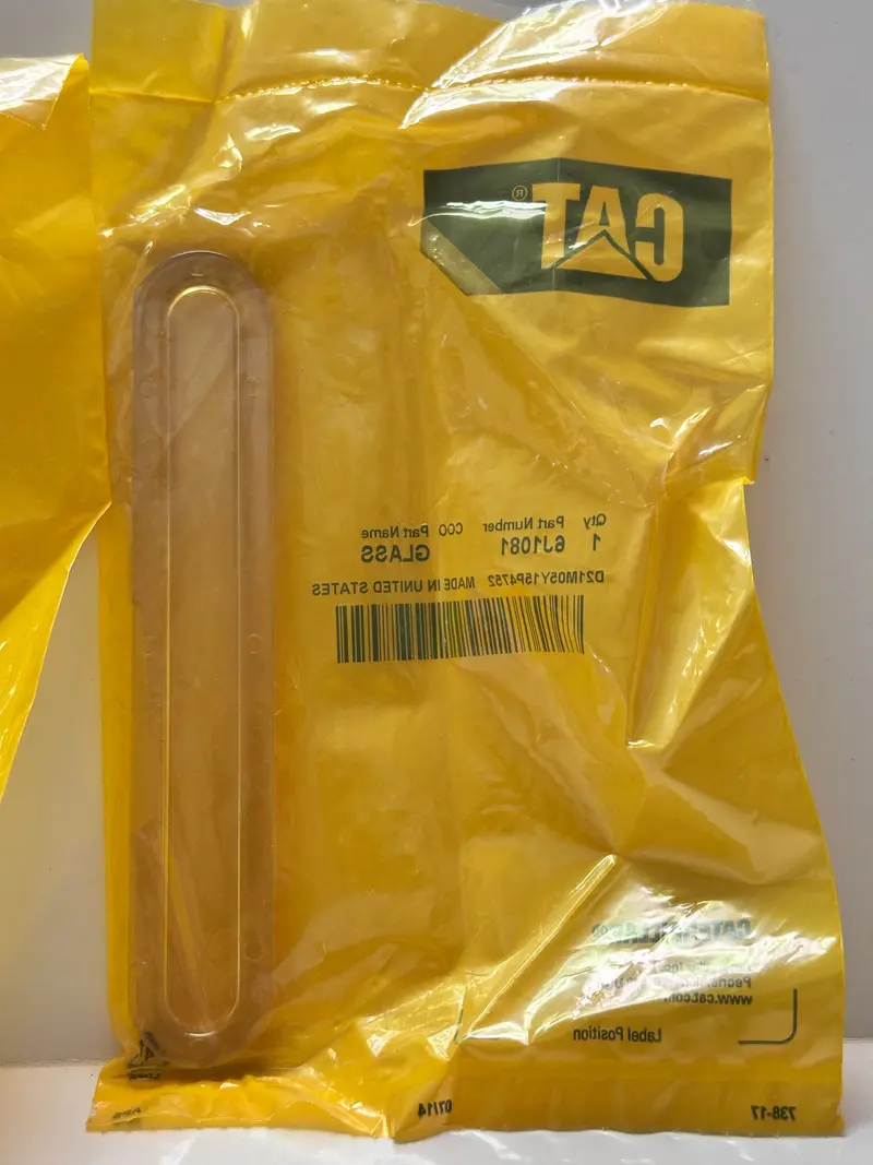 Caterpillar Cat 6J-1081 6.2Mm Thick Sight Gauge Glass, Oil Level 2