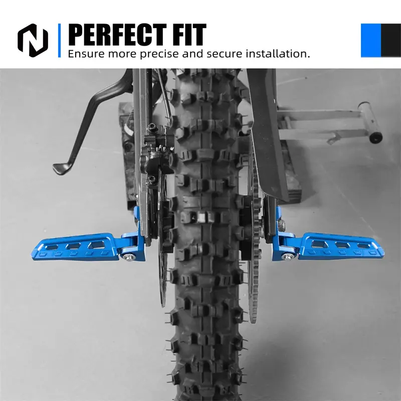 Chain Tensioner Adjuster Blocks & Rear Stunt Pegs For Surron Light Bee X/ S/ L1e Segway X160 X260 3