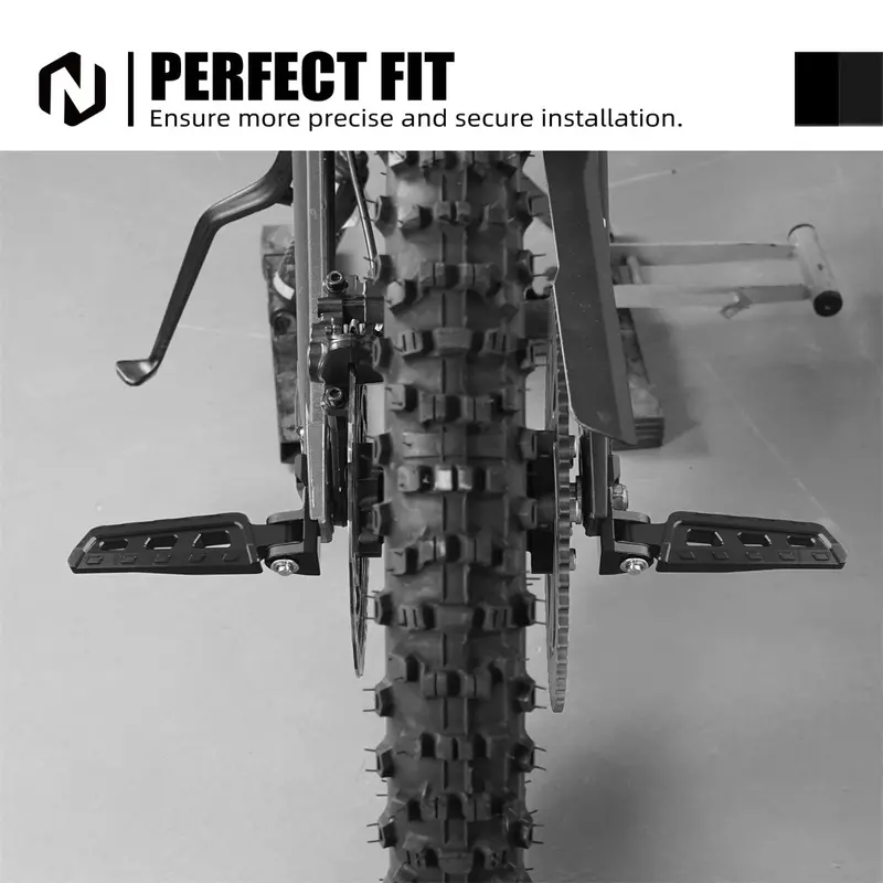 Chain Tensioner Adjuster Blocks & Rear Stunt Pegs For Surron Light Bee X/ S/ L1e Segway X160 X260 4