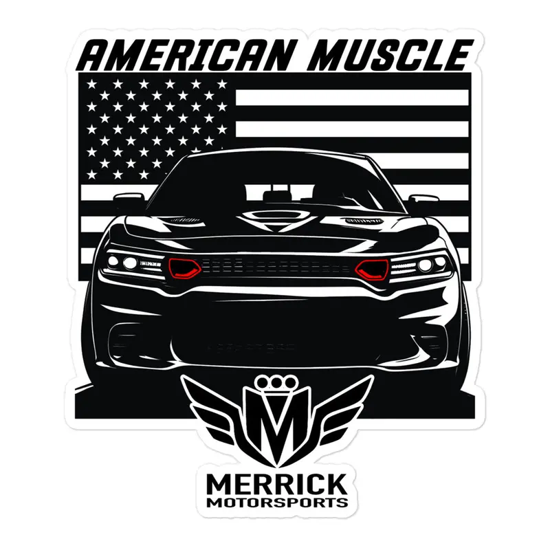 Charger American Muscle Sticker 3