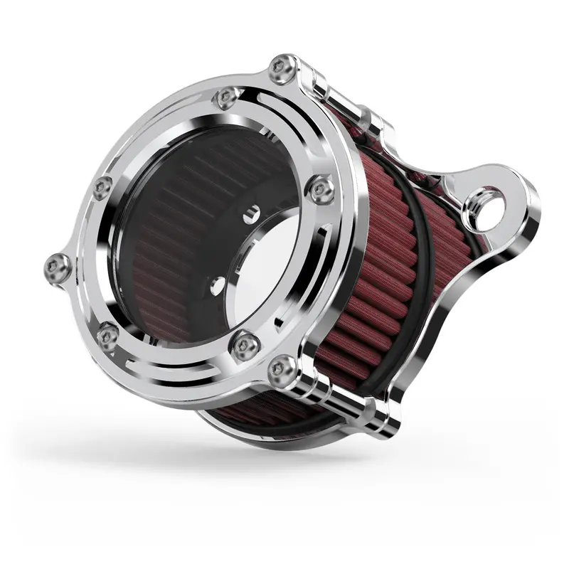 Chrome Full Clear Air Cleaner Intake Filter For Harley Sportster 1200 883 48 Xl 1