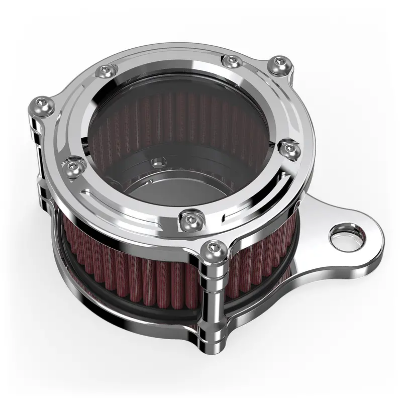 Chrome Full Clear Air Cleaner Intake Filter For Harley Sportster 1200 883 48 Xl 1