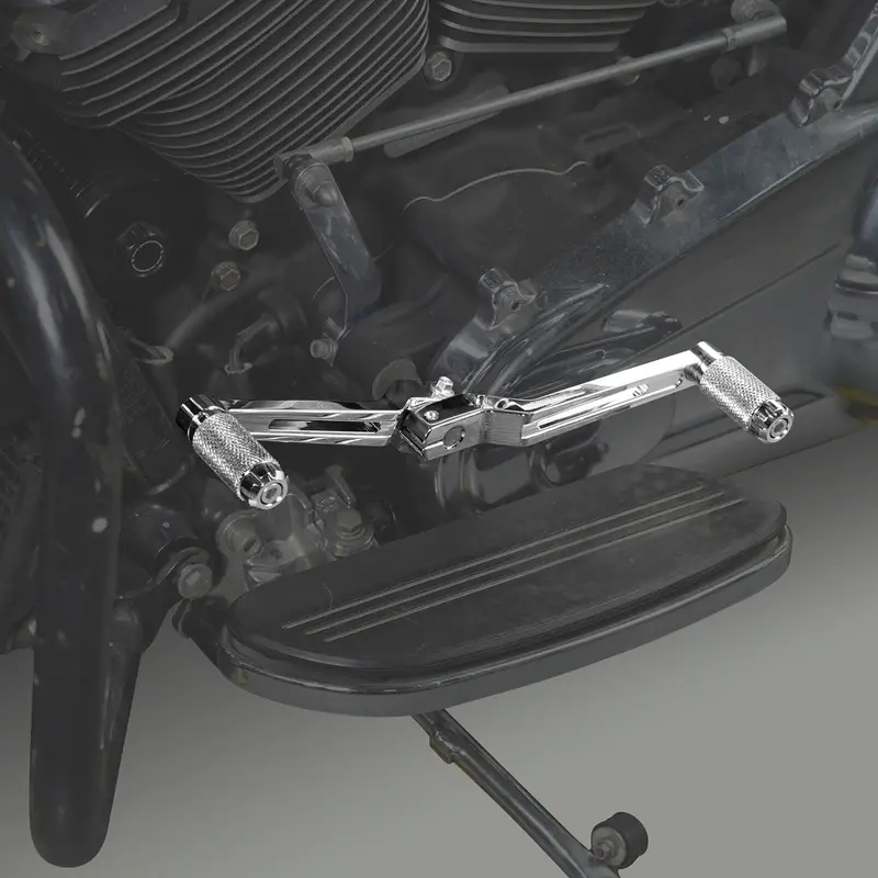 Chrome Heel Toe Shifter Levers Pegs For Harley Electra Glide Road Glide Ultra Limited 2