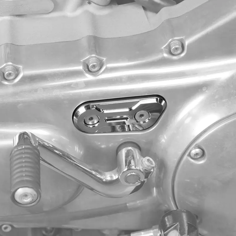 Chrome-Plating Inspection Cover For Harley Sportster 1200 Iron 883 Forty Eight 2