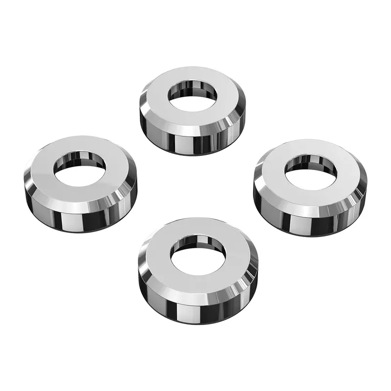 Chrome Shock Absorber Bracket Trim Rings For Harley Sportster 1200 883 48 72 Xl 1
