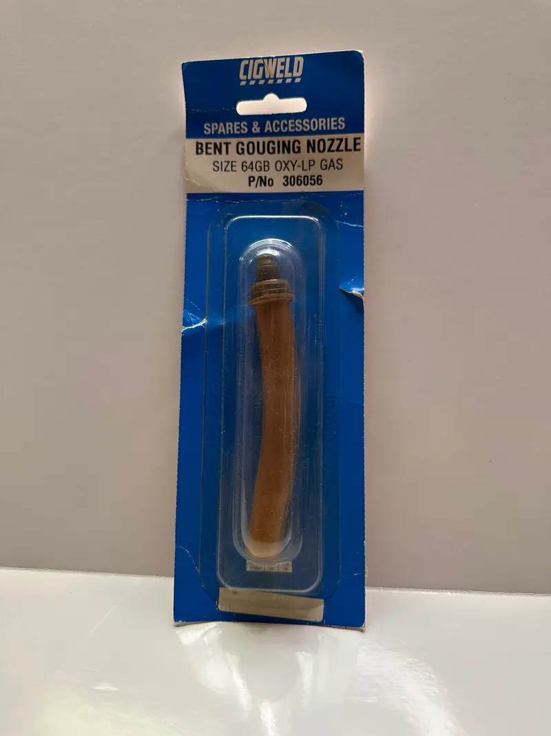 Cigweld 306056 Bent Gouging Nozzle Type 44 Size 64Gb Oxy-Lp Gas 1