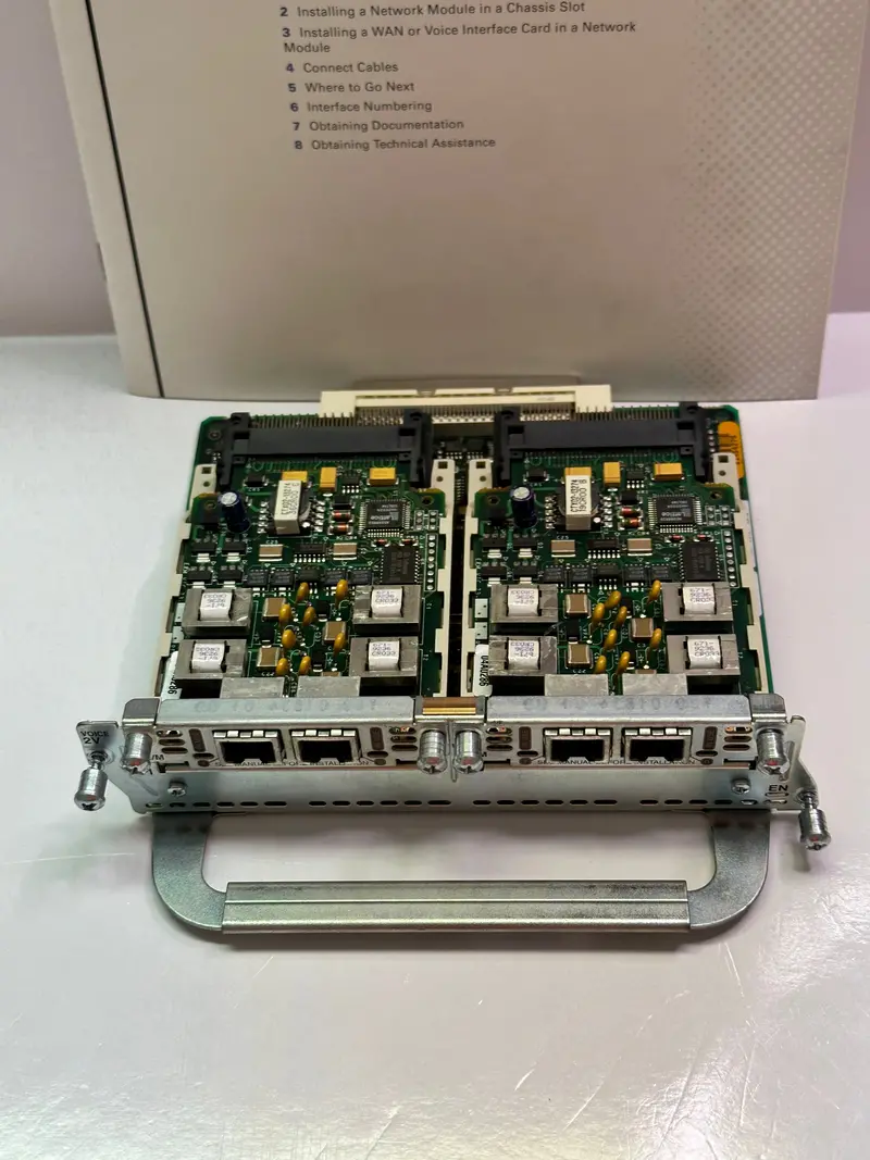 Cisco Systems Vic-2E/M Chips For 2600/3600 Series Nm-2 + Two Interface Card 1