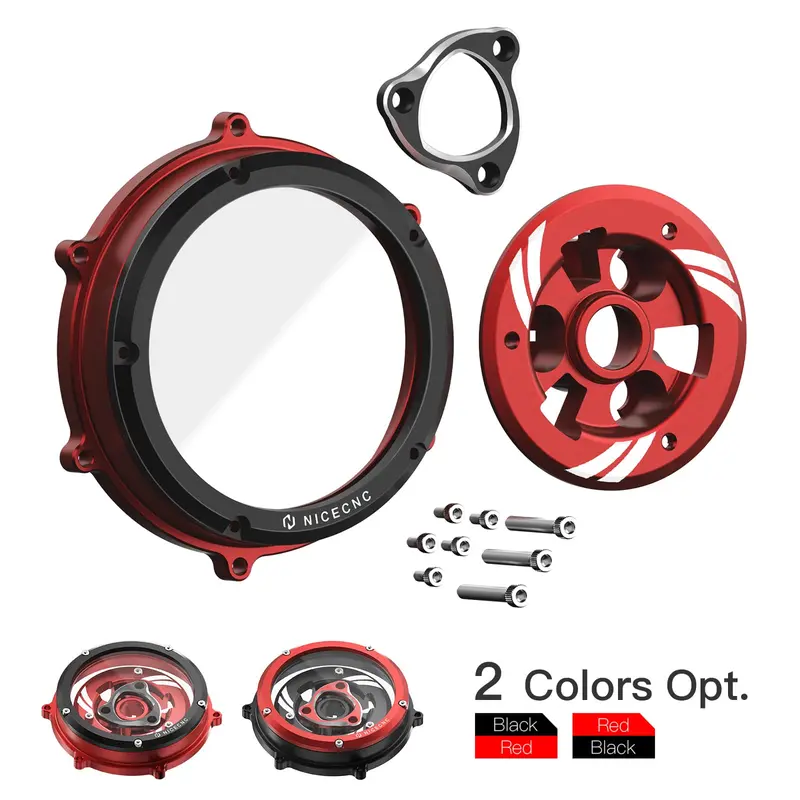 Clear Clutch Cover Spring Retainer Pressure Plate For Ducati 955 Panigale V2 2020 - 2024 1