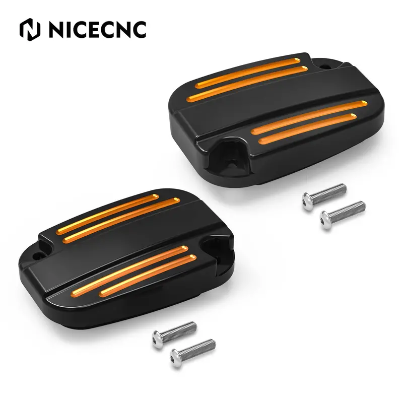 Clutch Brake Master Cylinder Reservoir Cover For Harley Road King Electra Street Glide 1
