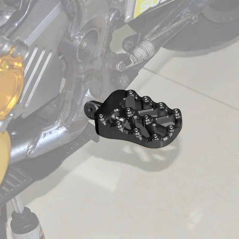 Cnc Billet Wide Foot Pegs Footrests Pedals For Suzuki Drz400 E S Sm 2000-2022 2