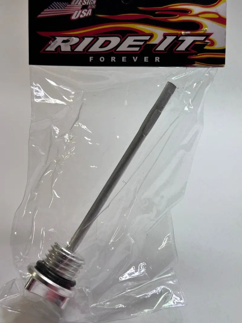 Cnc Engine Oil Dipstick, Silver 1