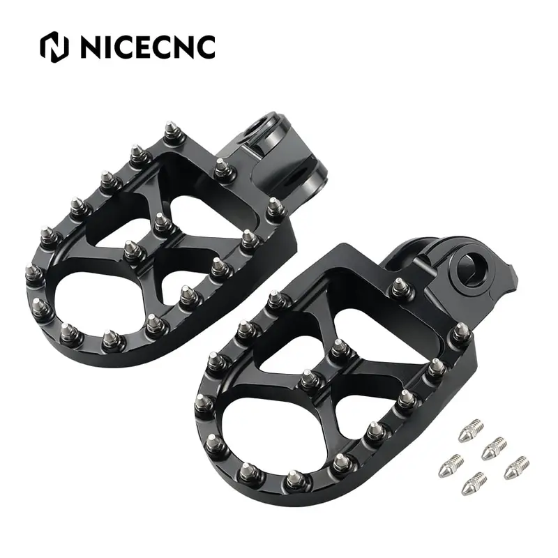 Cnc Wide Forged Foot Pegs For Ktm Beta Husqvarna 2