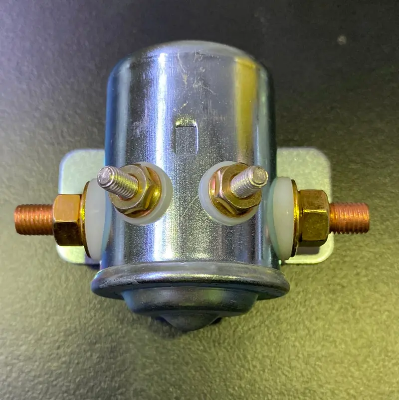 Cole Hersee 24059 Insulated 12V Continuous Duty Spst Solenoid Norm Off. 85A 1