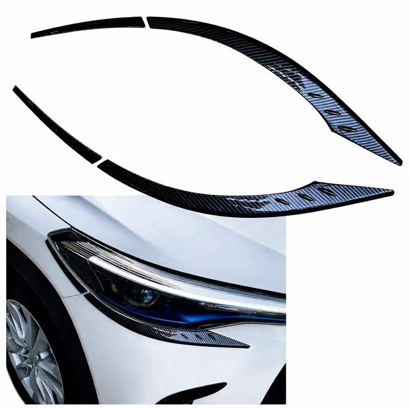 Corolla Cross Headlight Eyebrow Trim 1