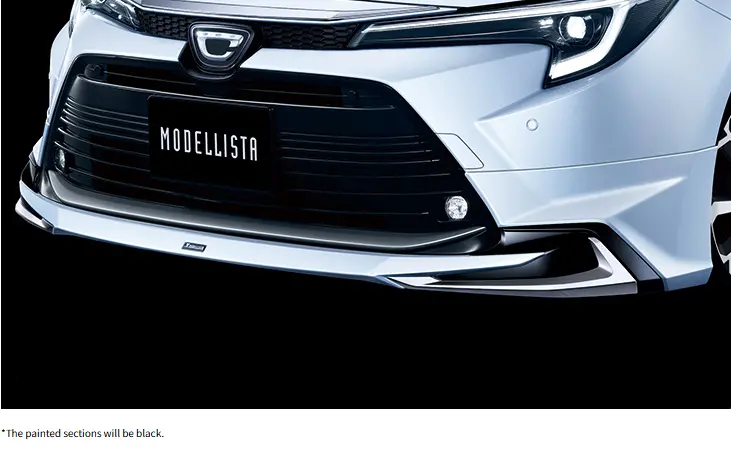 Corolla(Zwe211) Modellista Front Spoiler 1