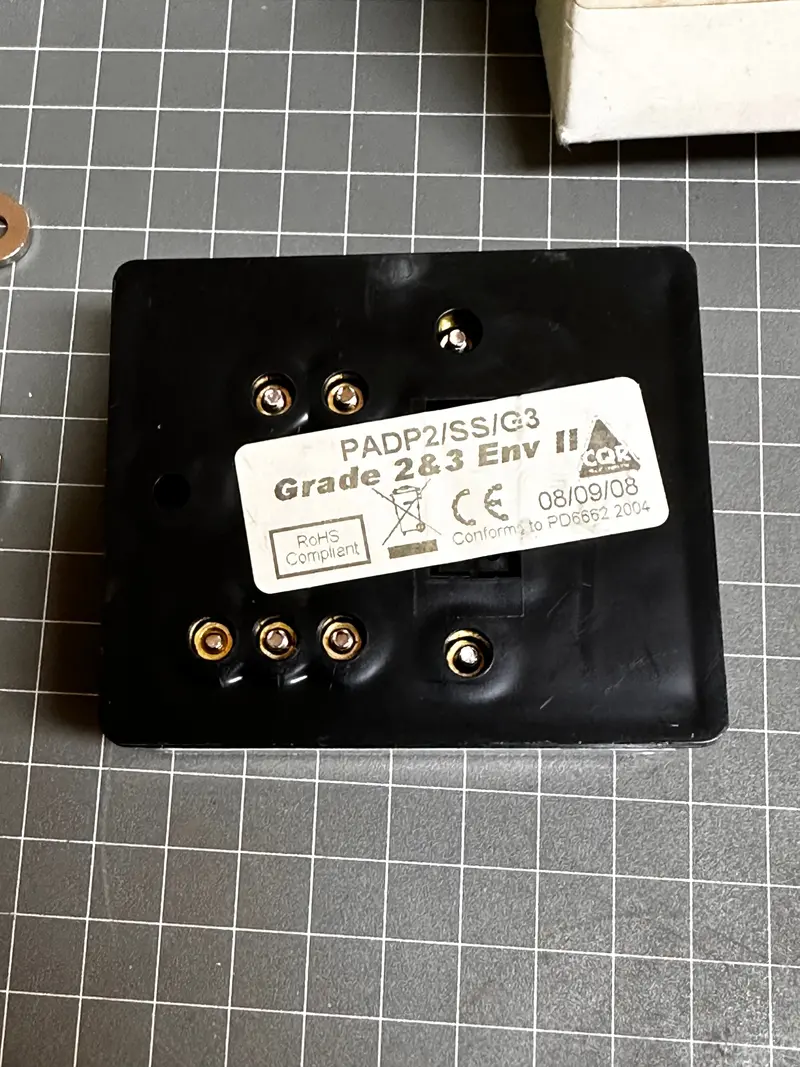 Cqr Double-Push Panic Button Padp2/Ss/G3 2