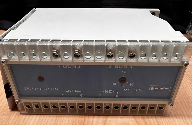 Crompton 256-Pldw-Sbbx-C5 Protector Trip Relays Din Rail & Wall Mounted 250 Series Paralleling & Reverse Power 1