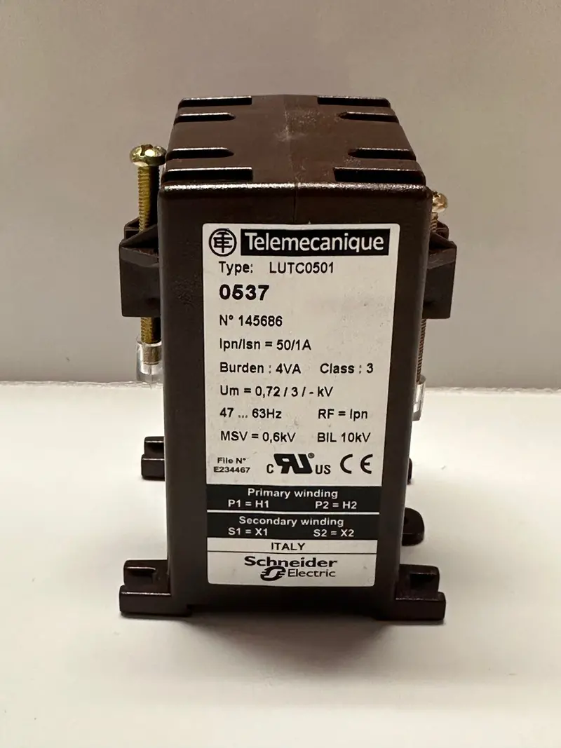 Current Transformer, Tesys Ultra, 50/1A, Lutc0501 1