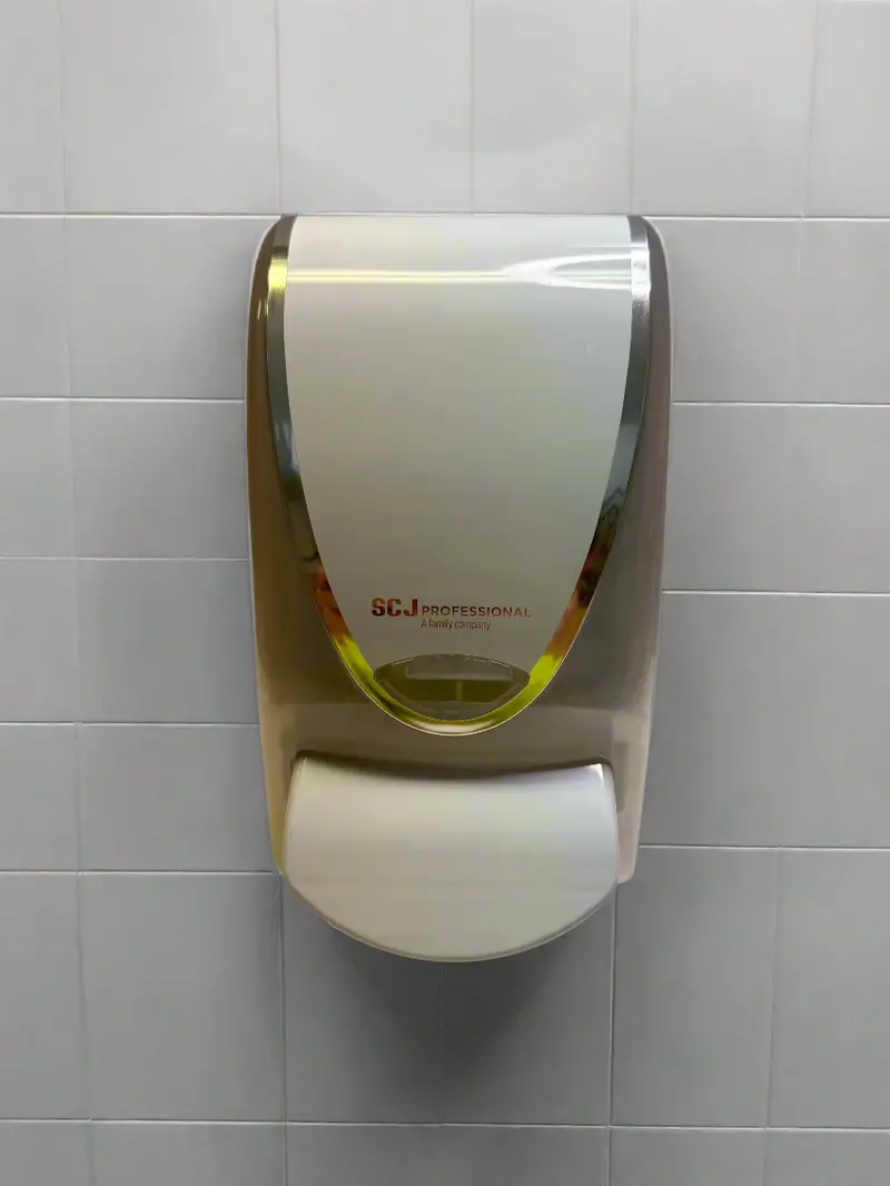 Deb Quickview Soap Dispenser 1L Chrome Boarder 1
