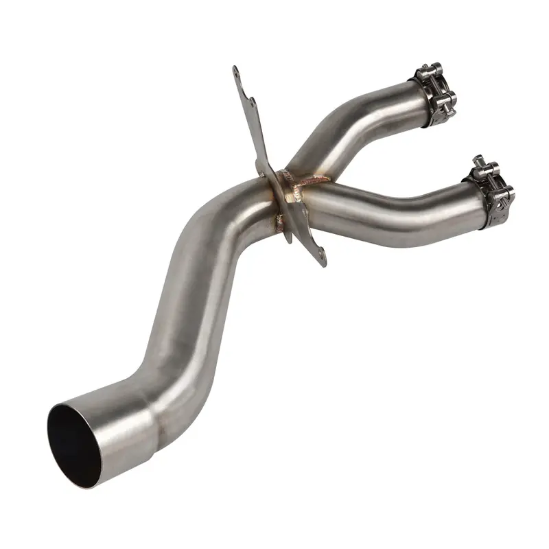 Decat Exhaust Muffler Down Pipe Mid Link Eliminator For Bmw S1000rr 2012-2014 1