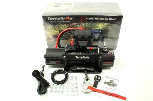 Defender 90 110 & 130 A12000 Electric Winch - Tf3301 1