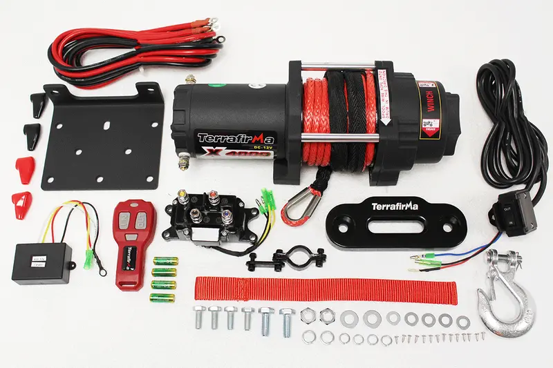 Defender 90 110 & 130 X4000 Electric Winch - Tf3340 1