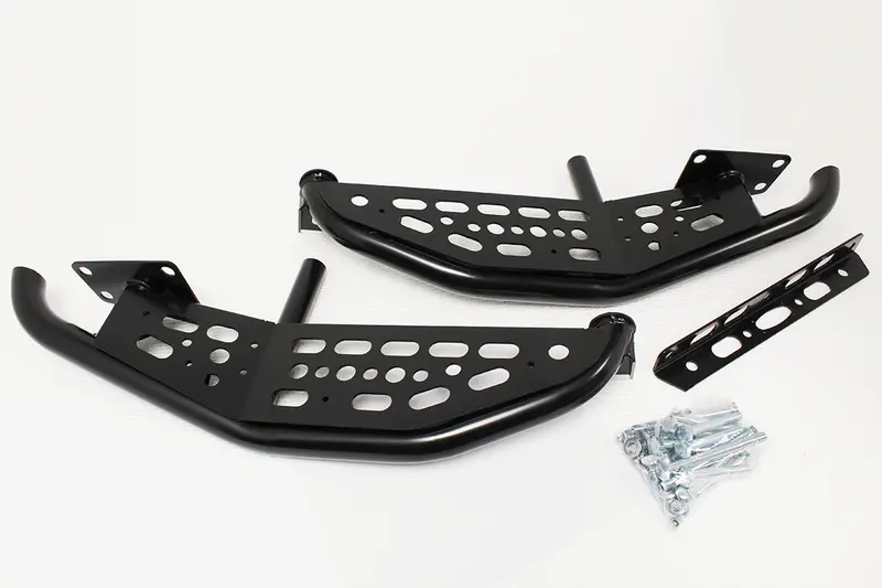 Defender 90 & 110 Skeleton Rear Step Corner Bumpers Tf0018 1